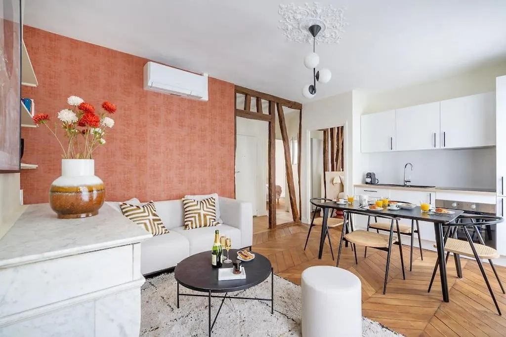 Apartament 4#two Bedrooms#champs Elysees#arc De Triomphe#ac
