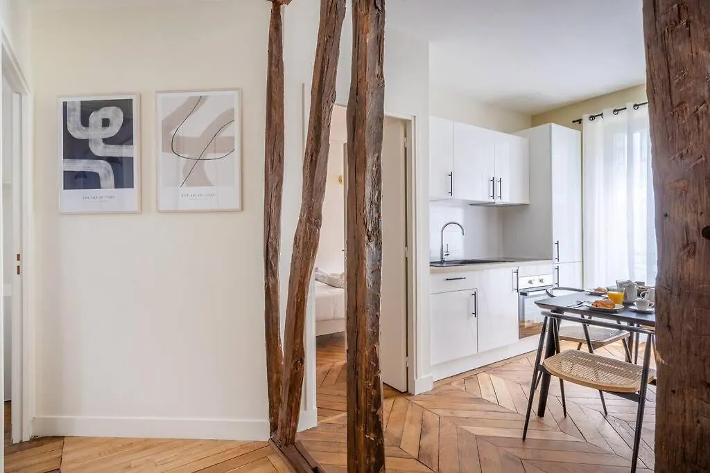 Apartament 4#two Bedrooms#champs Elysees#arc De Triomphe#ac